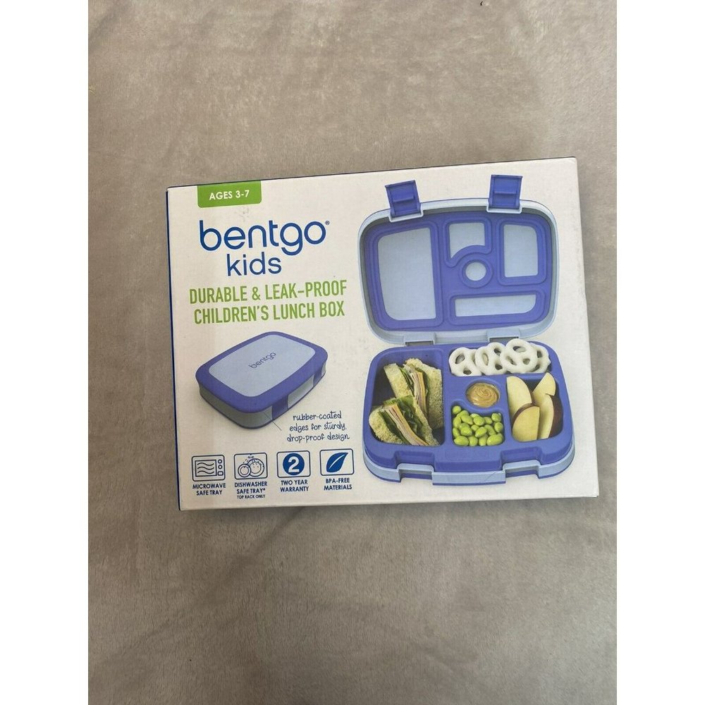 Bentgo Kids Leak-Proof, 5-Compartment Bento-Style Kids Lunch Box School Work